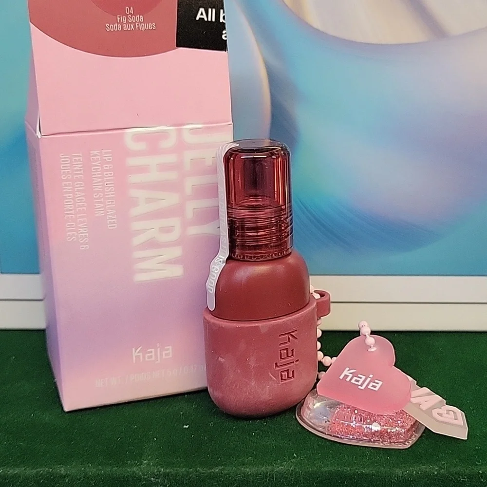 Jelly Charm Lip Tint 5g w Keyring New Sealed Tube - 04 Fig Soda